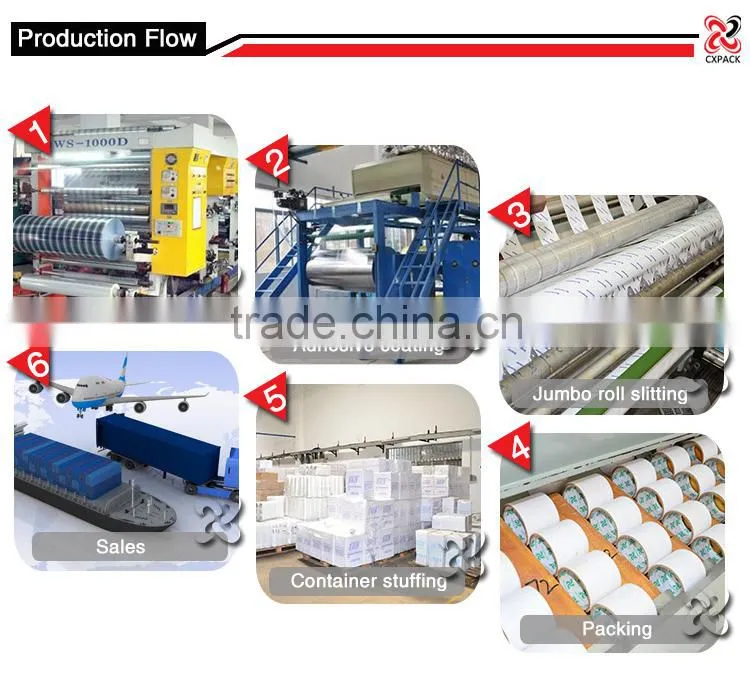 High quality for bopp carton sealing packing tape custom