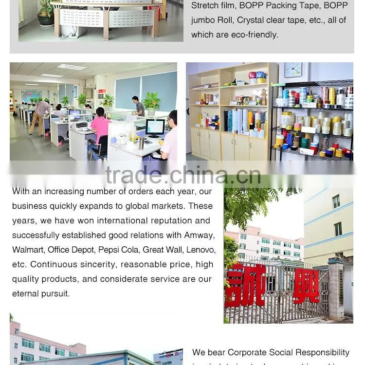 high quality transparent packing anti fog film