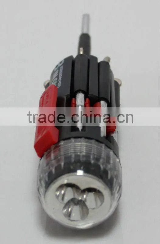 8 in 1 Screwdriver with Torch