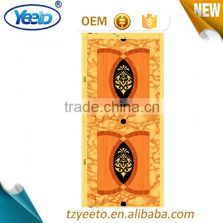 Yeeto PVC Self Adhesive Decorative Refrigerator Door Stickers