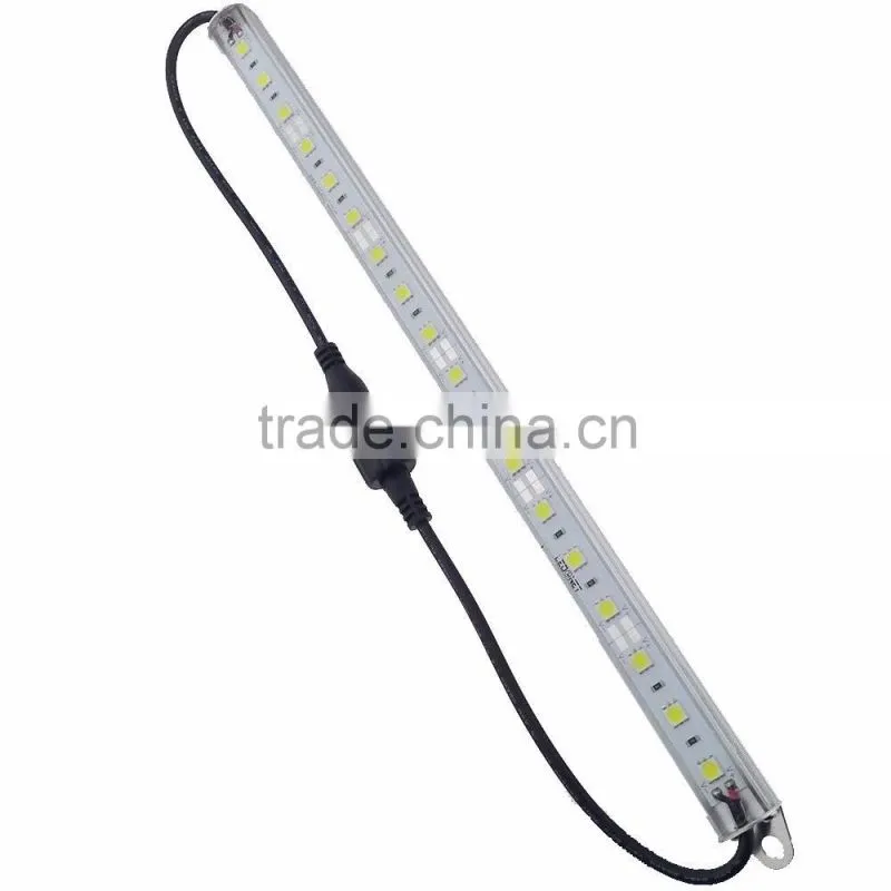 12-Inch 18LEDs 5050 Aquarium LED Strip, Waterproof Aluminum Lighting 12V DC