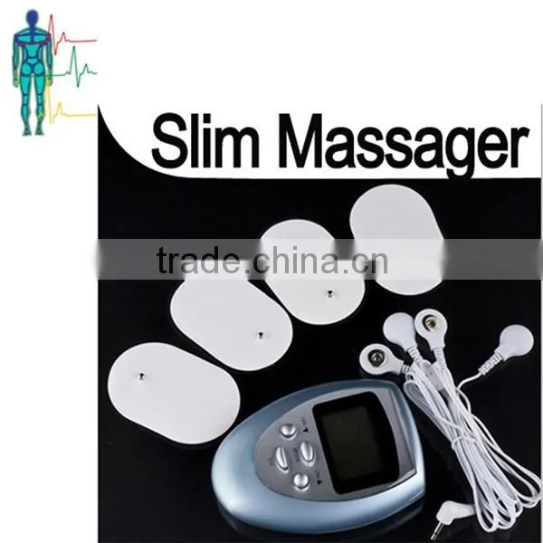 4 pads slimming massage pad,electric body masage pad