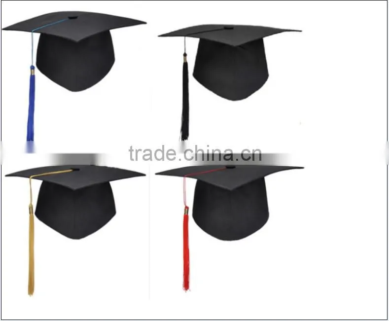 New design decorative adult graduation cap tassel fringe