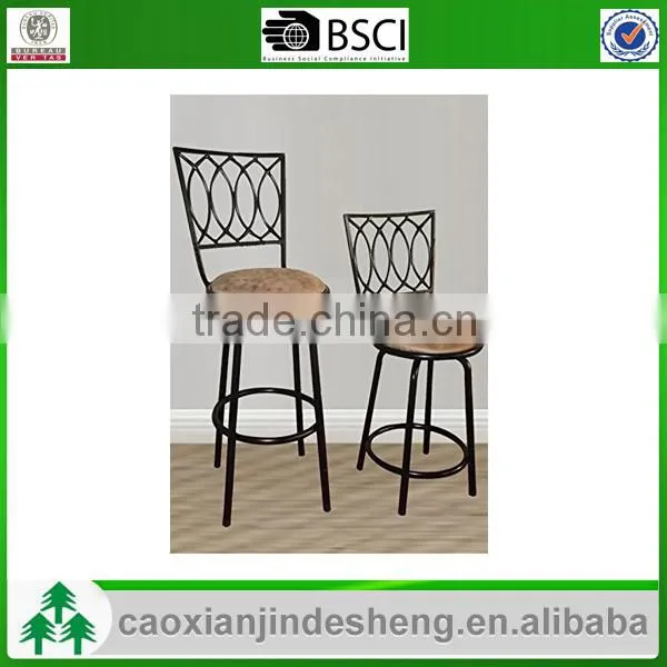 Wholesale iron steel banquet chair furniture famous design indoor wrought iron chairs for sale