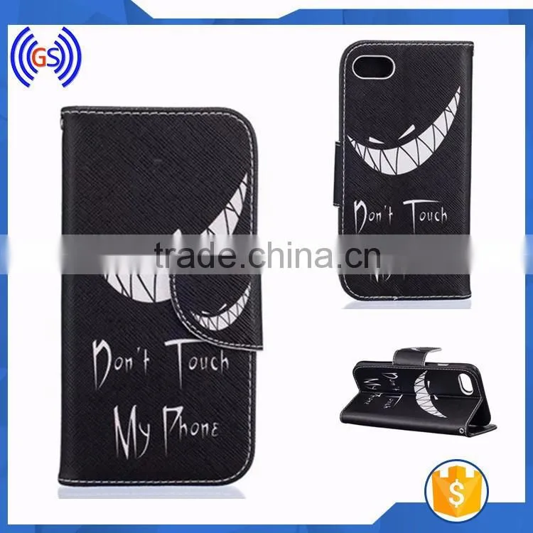 Guangzhou phone case suppliers, 2016 New design wallet leather case for iphone 7