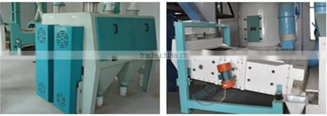 Small scale milling wheat machine