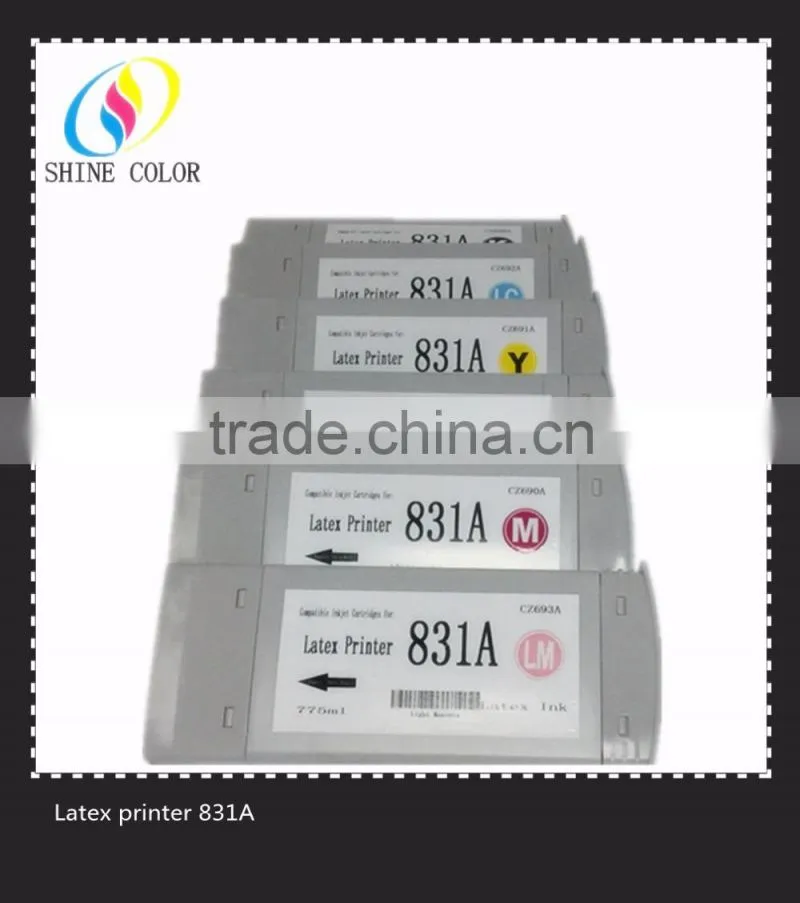 775ml compatible bulk Latex ink cartridges for HP Latex 310 330 360 printer
