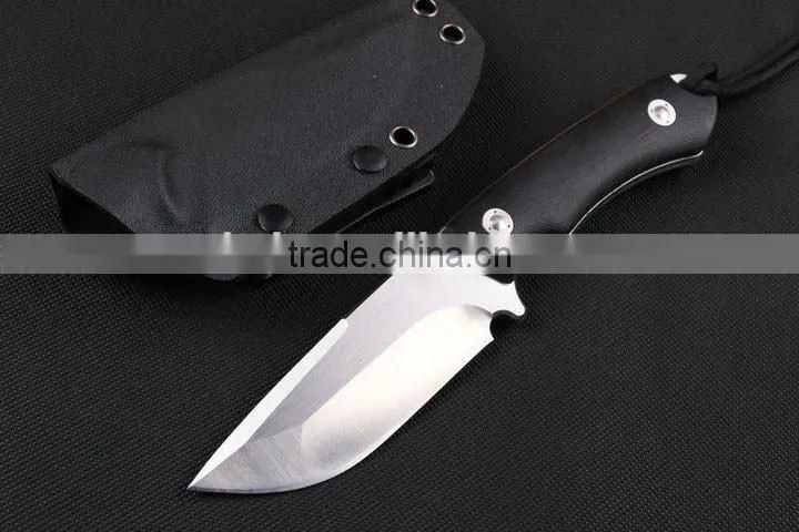 OEM D2 hunting knife fixed blade 60 hrc