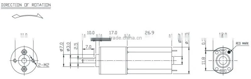 Made in Ningbo China high grade made in china micro dc motor