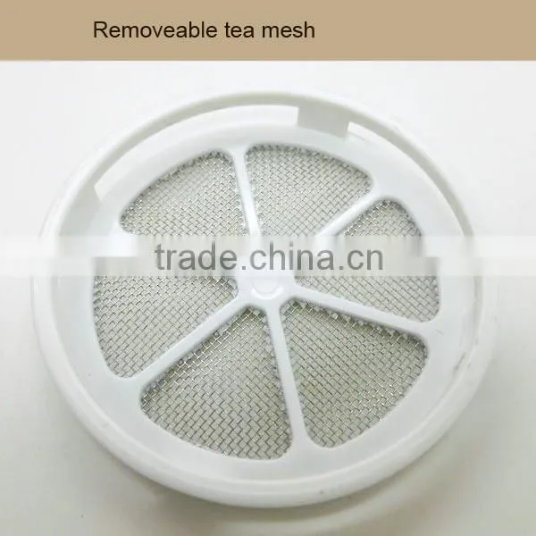 Premium Double Wall 600ml Sport Water Bottle wih Tea Filter