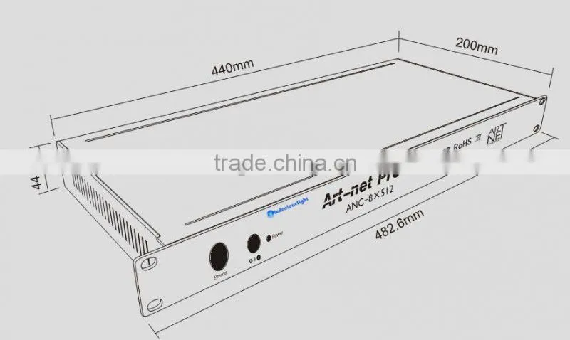 American DJ RGB DMX LED Lighting Controller DMX512 ArtNet controller DMX address writer for DMX rgb led lights