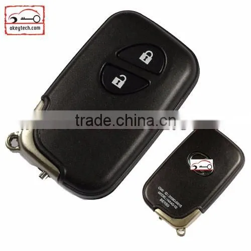 High Quatity Lexus Modified flip remote key shell Car Key Lexus 2 button Modified flip remote key shell