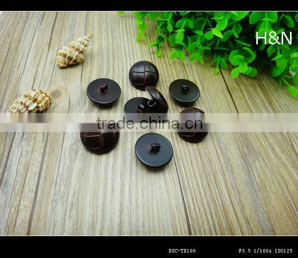 leather coat buttons
