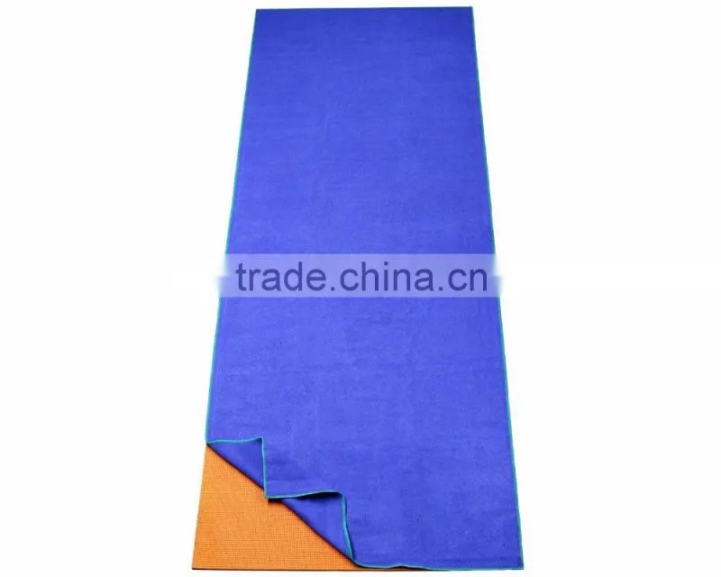 Yoga Towel For Hot Yoga, Mat Size, 100% Absorbant, Quick-Dry