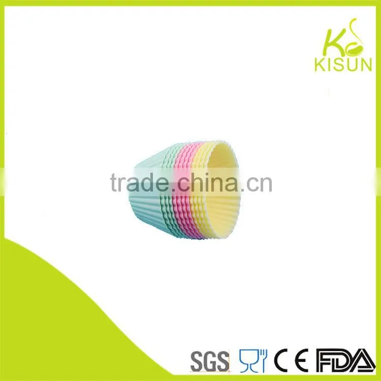 food grade soft silicone egg tart cupcake mould