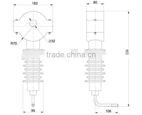current transformer for signal LZK-10W