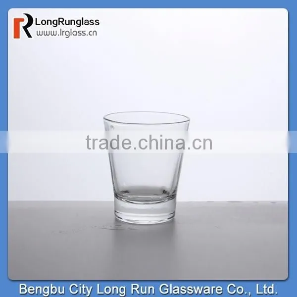LongRun 2015 chip-resistant drinkware crystal rum glasses set of six