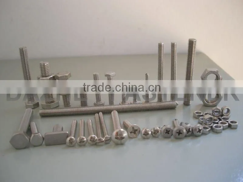 high quality hexagon headed bolt