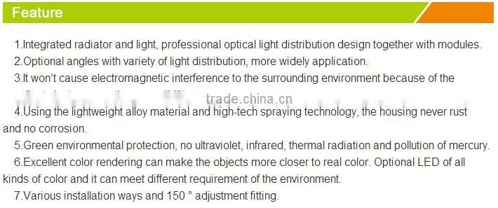 ENEC/UL/DLC Certificate Outdoor Light Led Tunnel Light For 5 Years Warranty