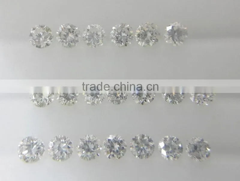 1-1.3mm 1ct Lot VS-SI ClarityH-I Color Natural Loose Brilliant Cut Diamond Non-treated