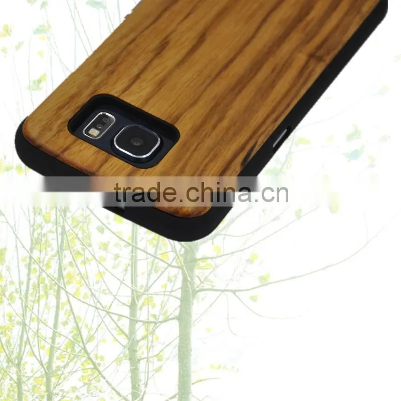 Good Quality Wood Phone Cover for Samsung Galaxy s6 edge Case for Samsung Galaxy J5 back cover