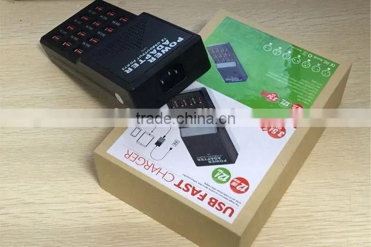 High Speed 12 Port USB Hub 2.0 for Charging,Multi-port charger for mobile phone and pad