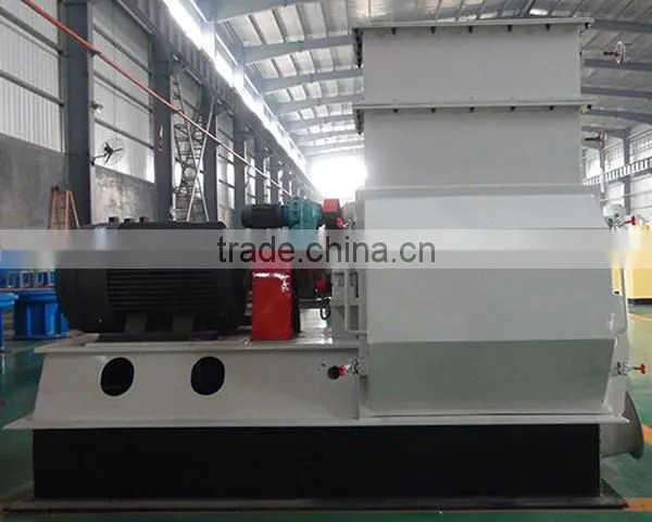 3-4t/h wood grinder/wood shredder machine
