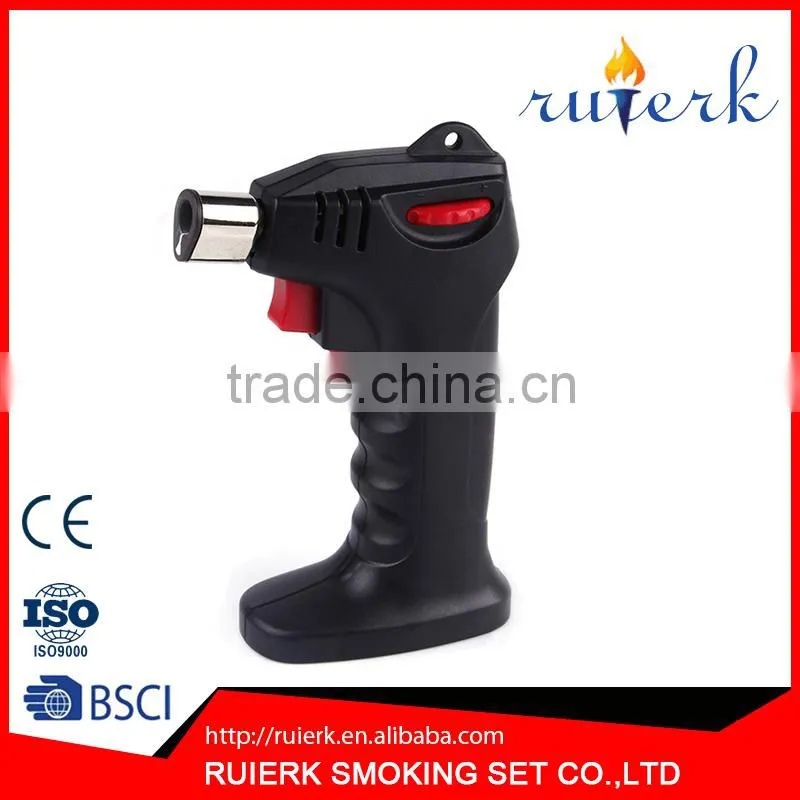 Butane Torch Lighter, Micro Torch with Windproof Jet Flames cooking torch EK-008