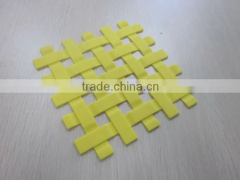 100% food-grade heat-resistence hollow silicone mesh mat