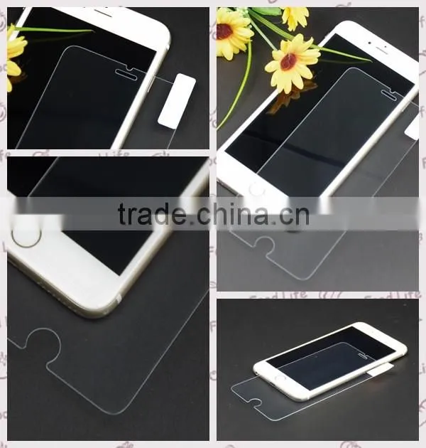 Wholesale phone accessories for honor7 high transparency tempered glass screen protector for Huawei