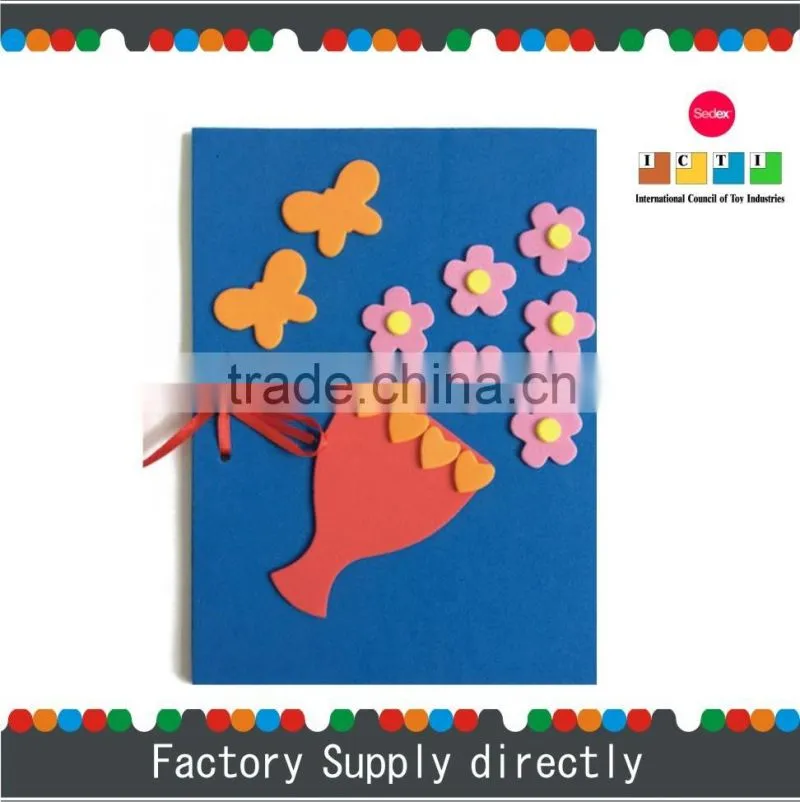 New DIY EVA Handmade Decoration 3D Greeting Card