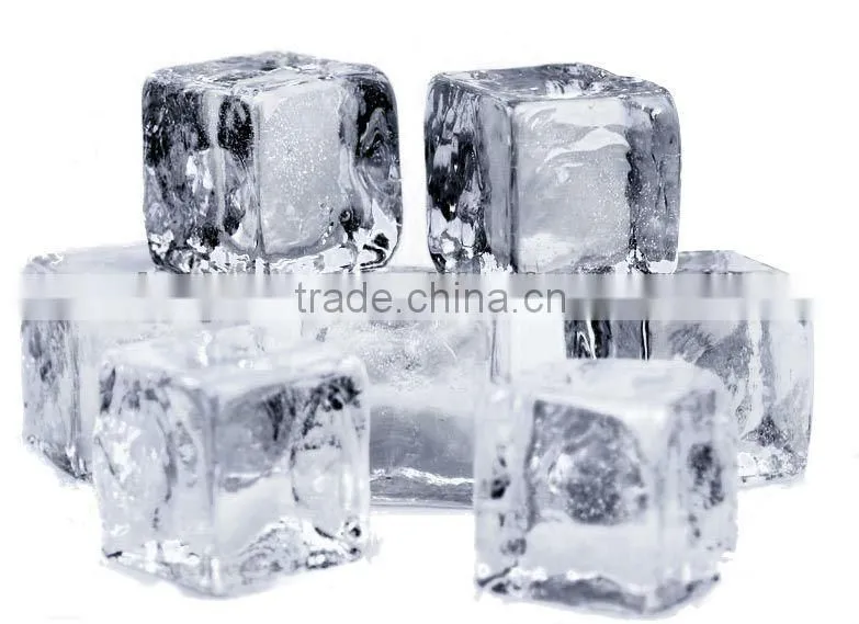 CE Approved Commercial Cube Ice Machine With Paking System&PLC Program Controller