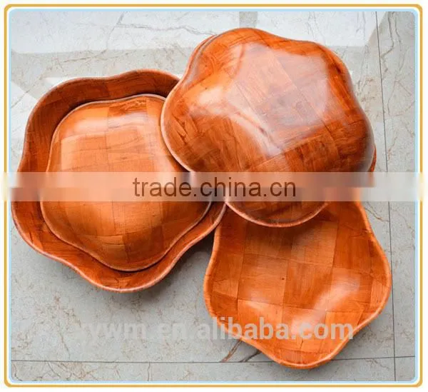 Pinch domestic Woven Salad bowl and plate 20 and 25 cm