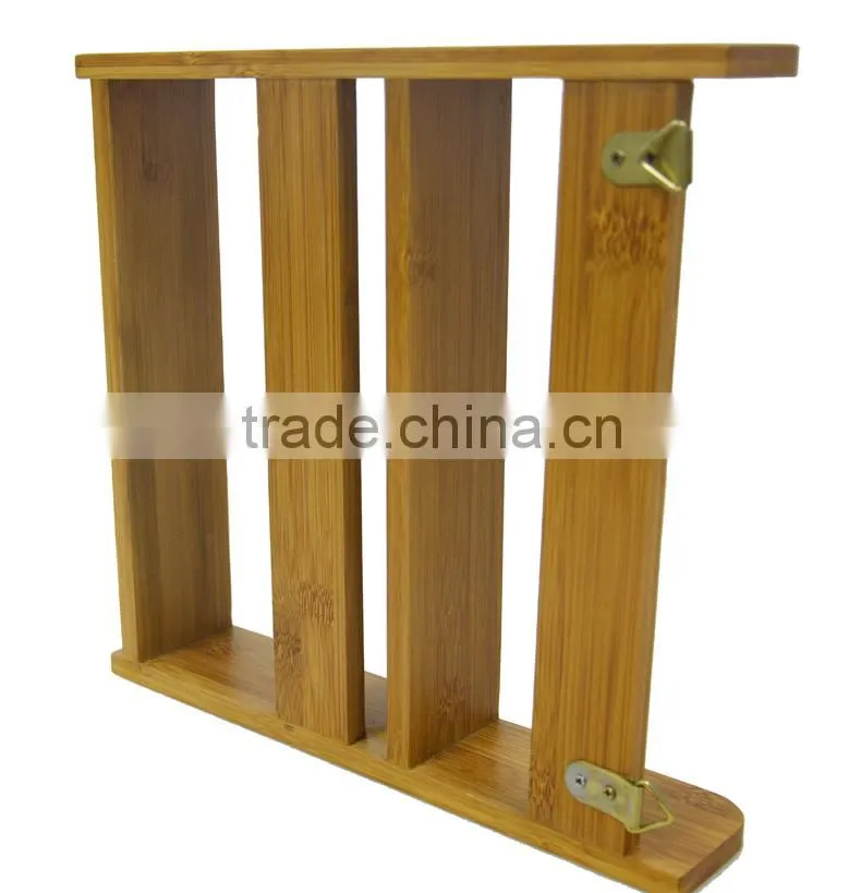 DT009 Fashion Wall Mountain Bamboo Towel Rack/ Wooden Bathroom Towel Rack
