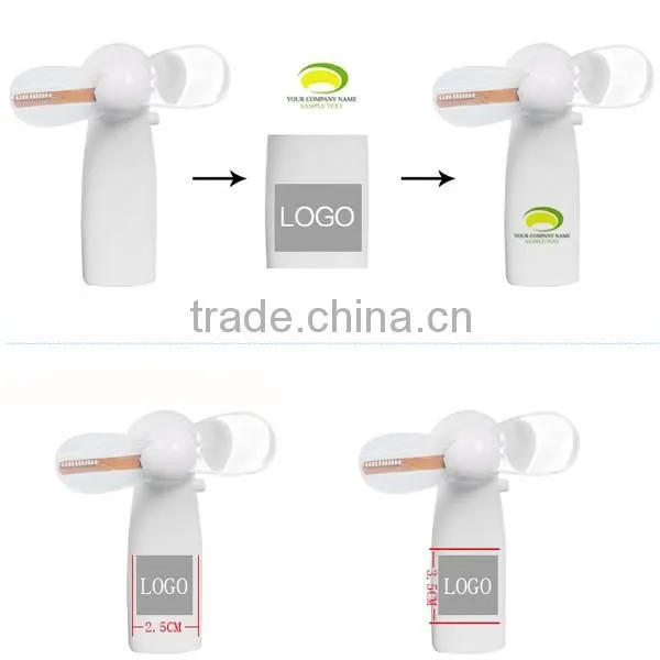 Hot Sales Flash Customized and Print Logo Promotion Gift Led Fan