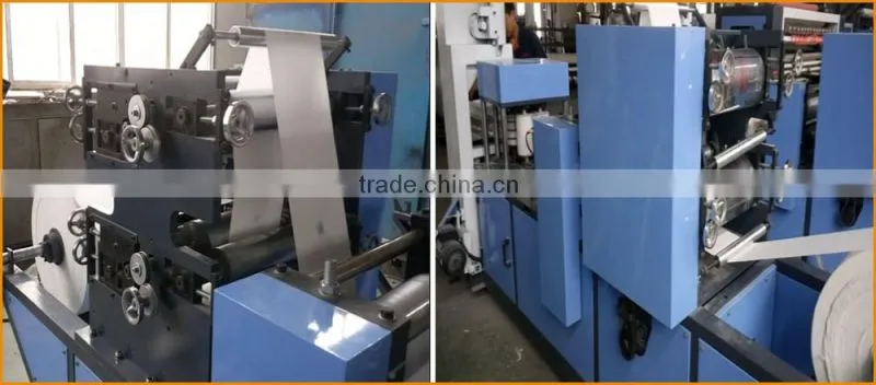 ZYDF210 High quality napkin tissue paper folding machine