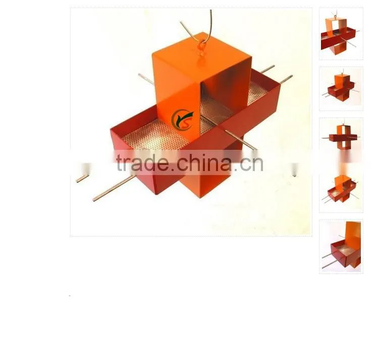 Hot sale hanging garden large metal bird feeder