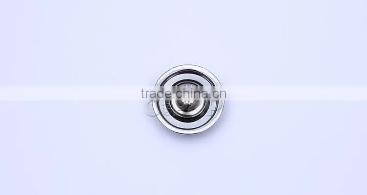 TWO color combined detail handle fancy shirt button