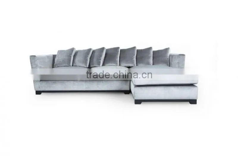 Modern Living Room Sofa Set with L-Shaped Fabric Corner Sofa in Living Room Furniture of Cheap Sofa Set