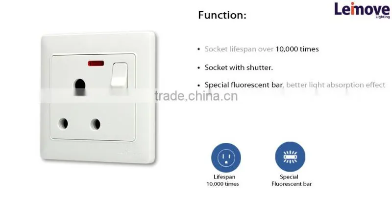 2015 new design light wall socket hidden camera