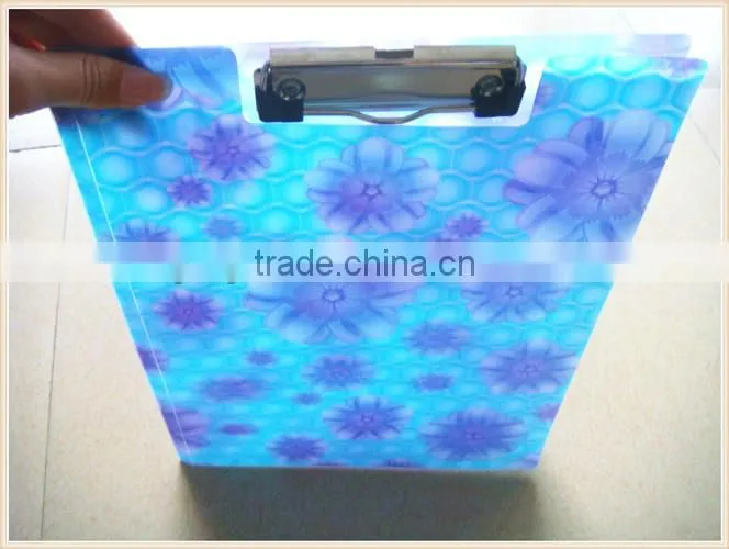 A4 size thick plastic file folder