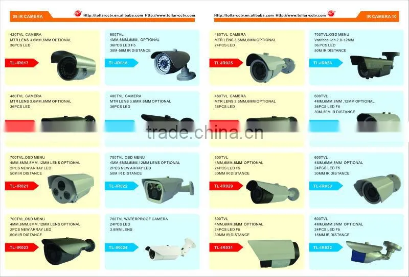 CCTV SONY CCD 600tvl CCTV Security Outdoor Camera