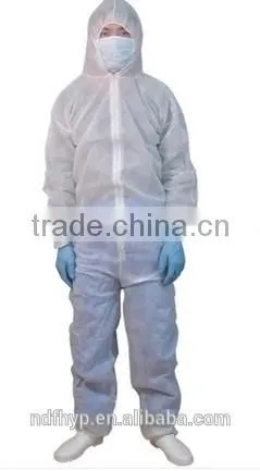 PP disposable cheap coverall