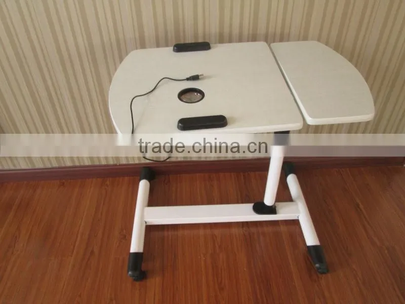 Height Adjustable Laptop Table Over Bed Table