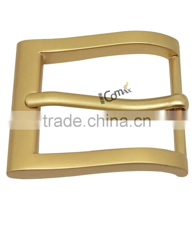 Uniform Accessories Gold Metal Custom Pin Belt Buckle