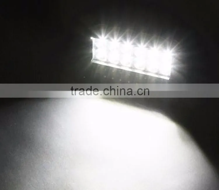 Aftermarket car parts 36W work lamp flood 2 row led offroad light bar prompt shipment