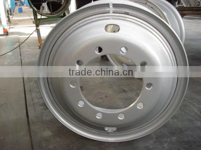 steel wheel rim for 10-16.5 12-16.5 tyre bobcat rim
