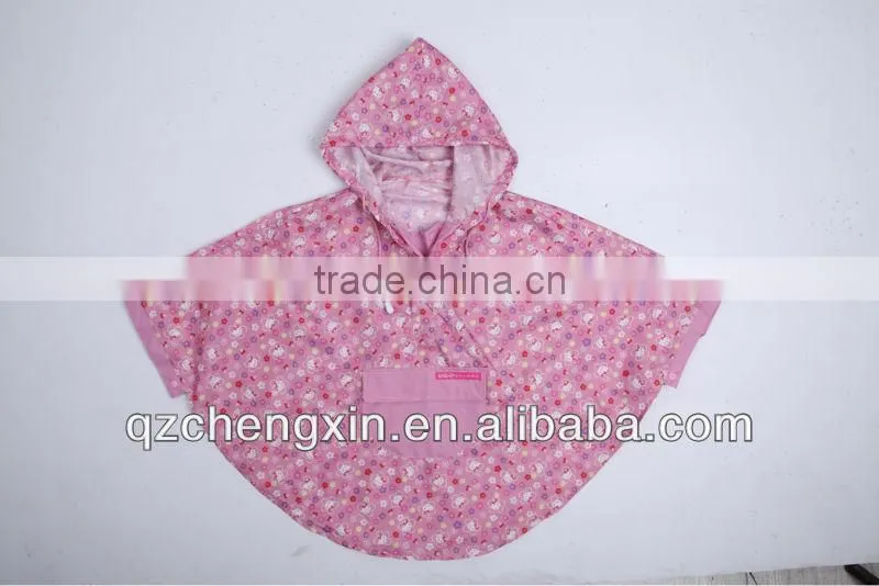 wholesale kids lovely raincoat