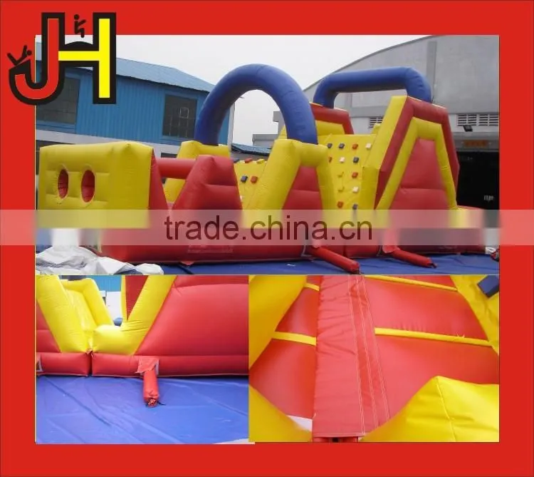 Best Sewing China Manufacturer Adult Inflatable Obstacle Course For Sale