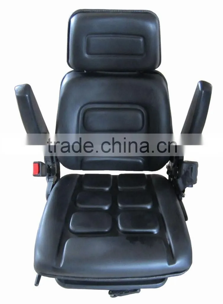Mechanical suspension forklift seat